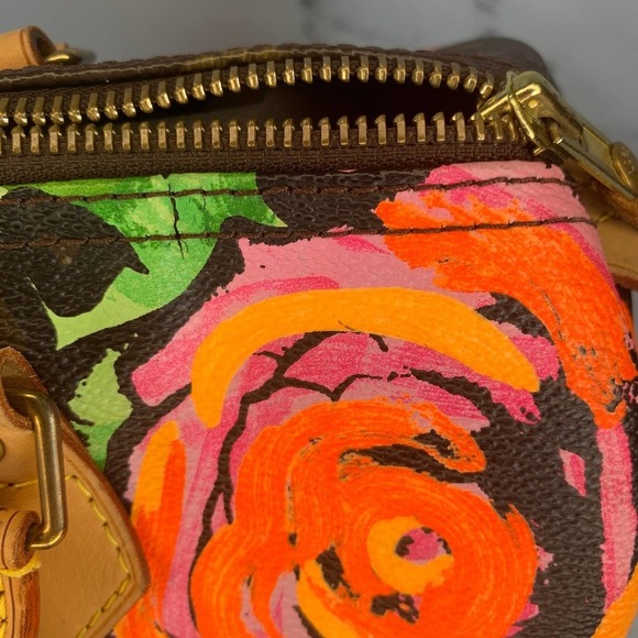 Louis Vuitton Roses Speedy 30 Monogram bag Pink Floral Sprouse Limited Edition - Picture 15 of 16
